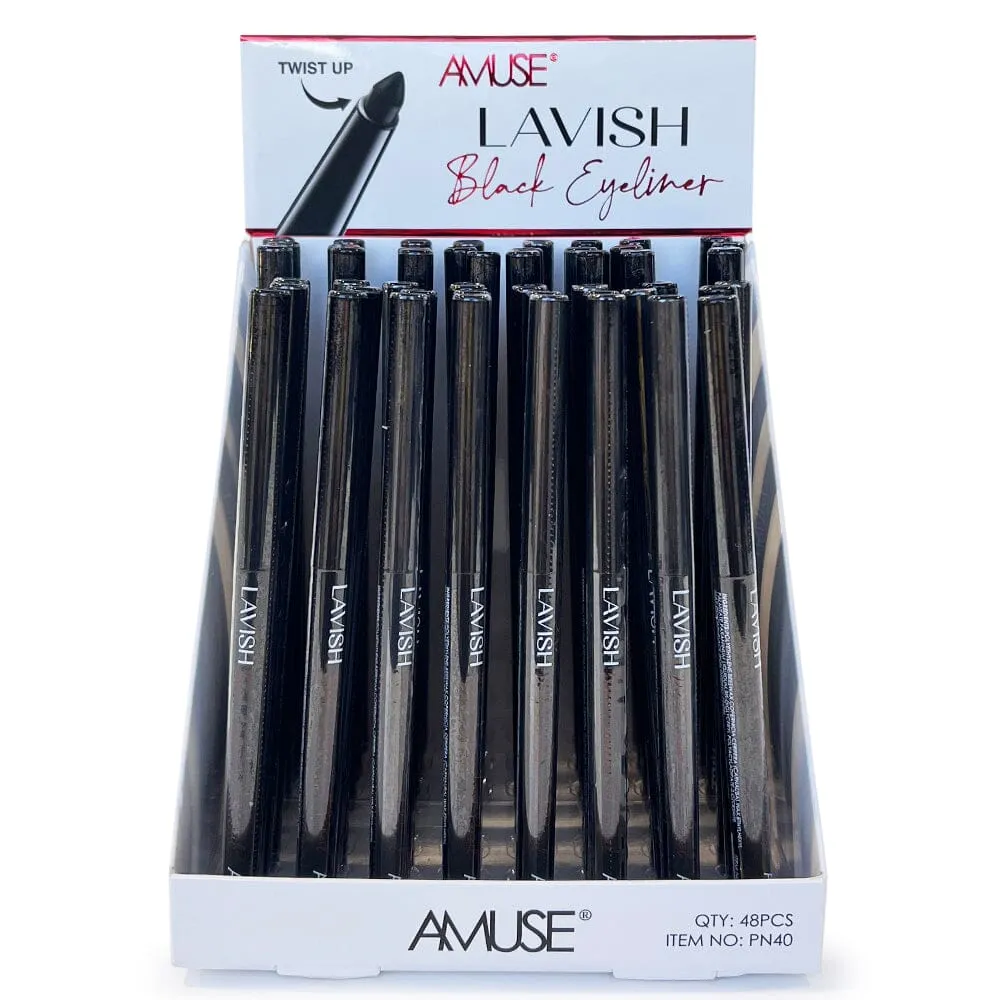 Lavish Black Eyeliner Twist Pencil (48 units)