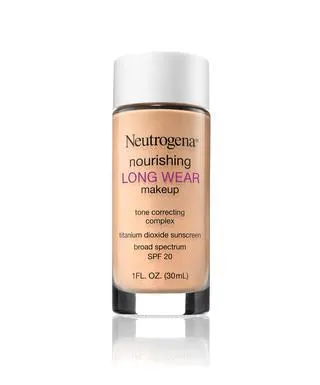 Neutrogena Nourishing Long Wear Liquid Makeup Broad Spectrum SPF 20, Natural Beige 60